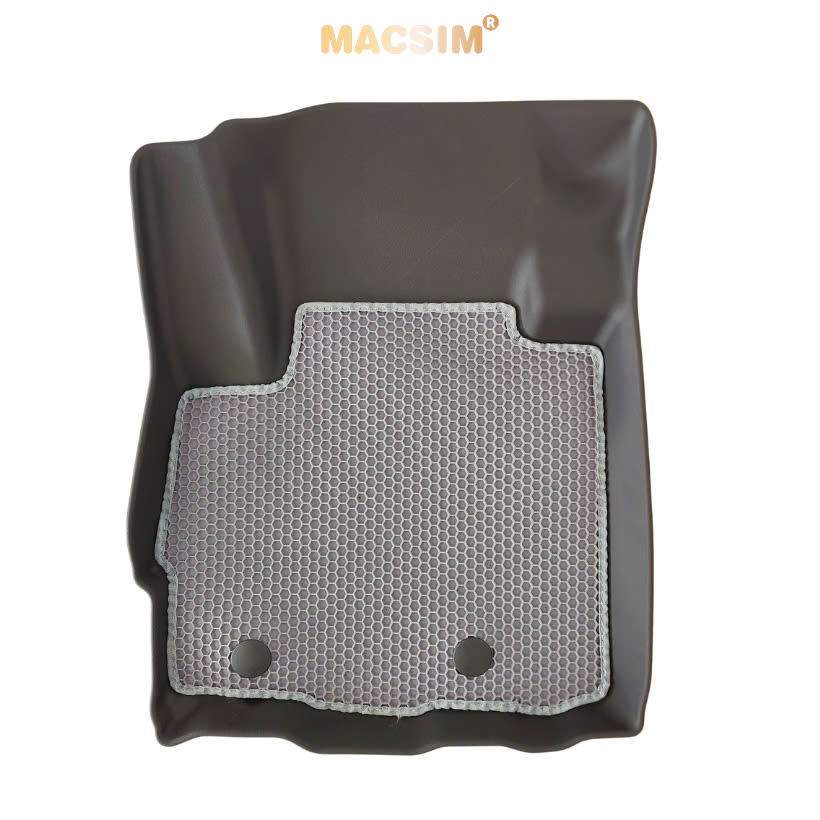 Thảm sd3 dạng lưới lục giác 2 lớp Mitsubishi XFOCE (màu ghi) bề mặt cao su siêu sạch nhãn hiệu Macsim SKU: PVN3628 Thương h