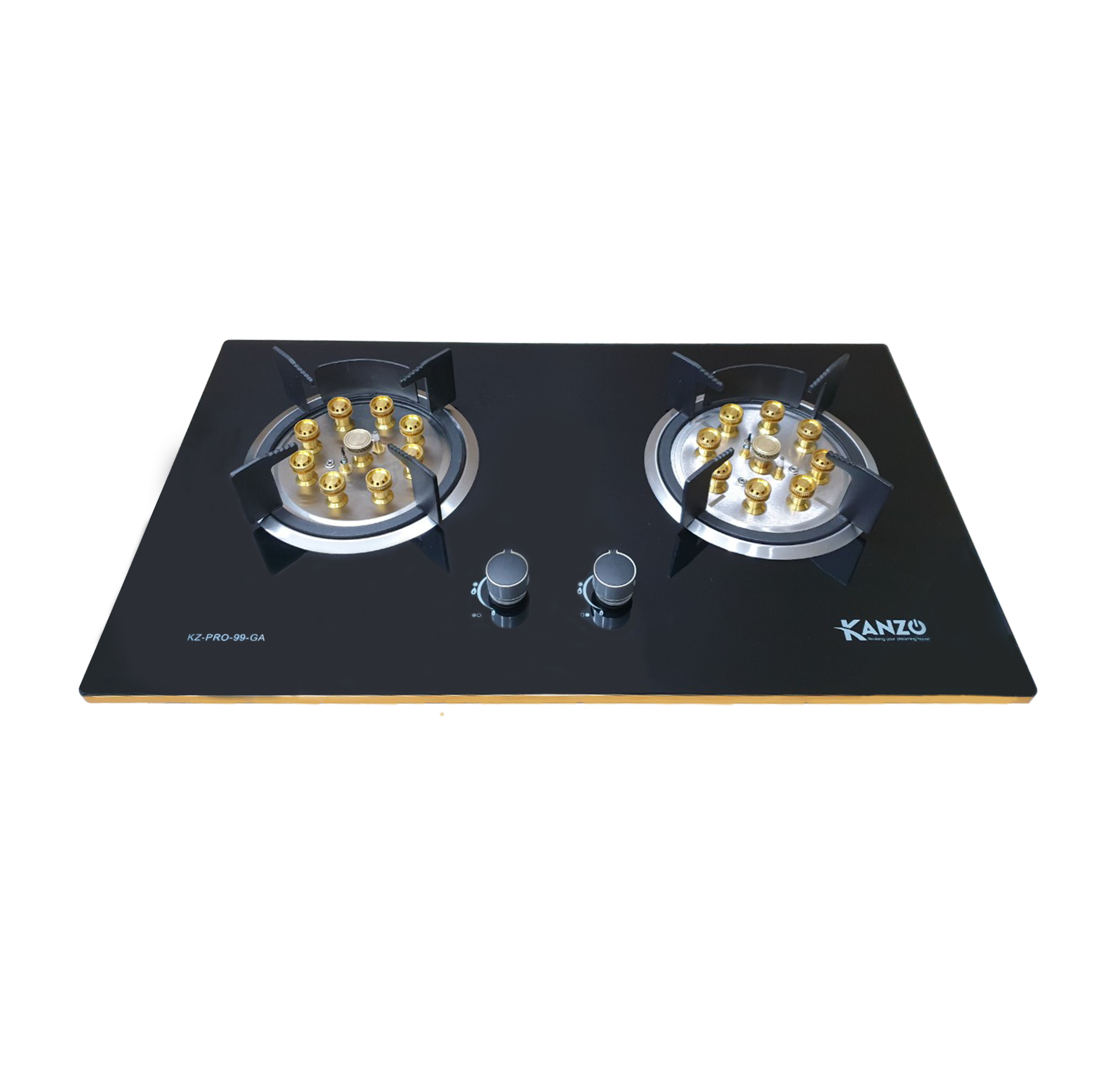 Bếp gas âm Kanzo KZ-PRO-99 GA Italy Technology - 9 đầu hâm công nghệ mới (Tặng miếng chắn gió) - Hàng chính hãng