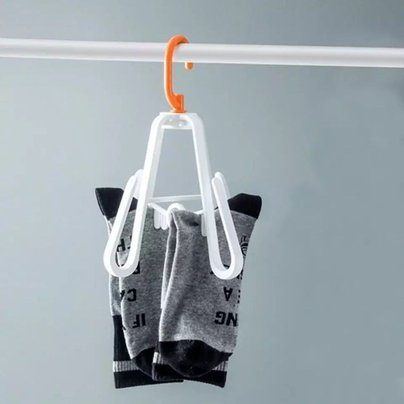 Combo 2 móc treo phơi giày dép thông minh xếp gọn tiện lợi khả năng chịu lực cao ,không tốn diện tích ,giữ độ cân bằng cho giày dép không bị lệch và mau khô ráo