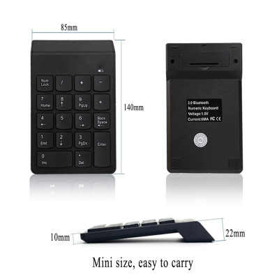 Bàn phím số không dây Mini Number Keyboard AZONE