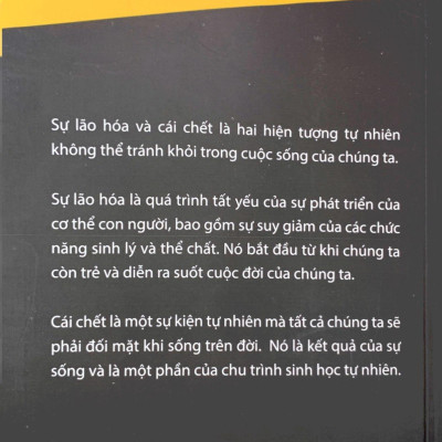 Quá Trình Lão Hóa Và Cái Chết