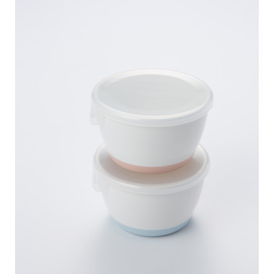 Bộ chén ăn dặm T.L.I (Kèm nắp và muỗng) Richell