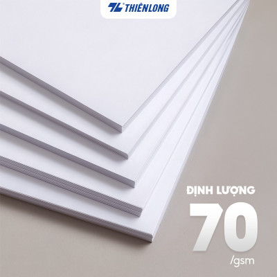 Combo 5 Ream giấy A5 70 gsm IK Copy (500 tờ) - Hàng nhập khẩu Indonesia