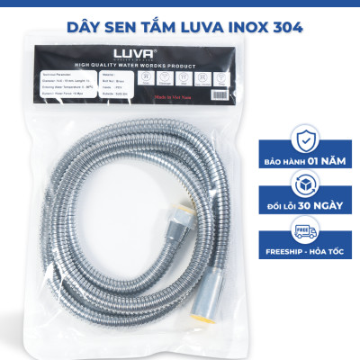 Combo vòi sen LUVA VS6 kèm dây sen LUVA, BH 1 năm-Hàng chính hãng