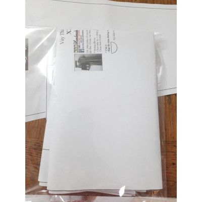 Rập giấy A0 đầm bé gái  mã R100 (BẢN VẼ)