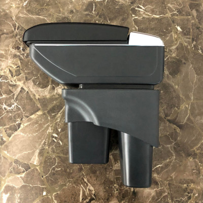 Hộp tỳ tay ô tô, xe hơi dành cho xe Kia Soluto tích hợp 7 cổng USB cao cấp DUSB-SLT