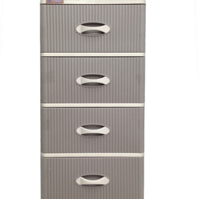 Tủ quần áo lớn kẻ sọc Song Long 4 tầng - Màu ngẫu nhiên