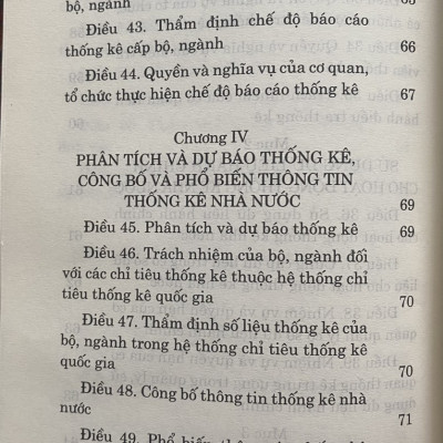 Luật Thống Kê  Năm 2015  ( Sửa đổi, bổ sung năm 2021  )