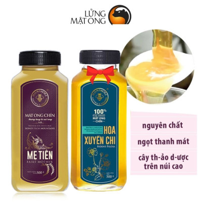 Combo Mật ong rừng thượng hạng Mẹ Tiên Honimore 500g - tăng cường sức đề kháng