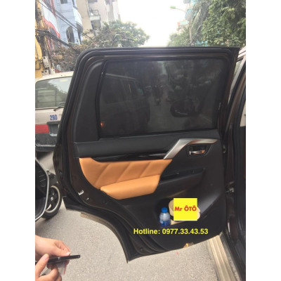 Rèm Che Nắng Xe Mitsubishi Pajero Sport 2017-2020 Hàng Loại 1 MR Ô TÔ