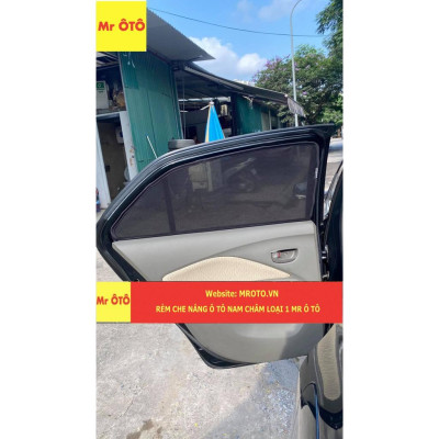 Rèm Che Nắng Xe Toyota Yaris Sedan 2007-2012 Loại 1 Mr Ô Tô