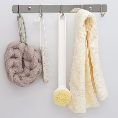 Móc treo áo 5 chấu Inox SUS 304 Eurolife EL-M5 (Trắng bạc)