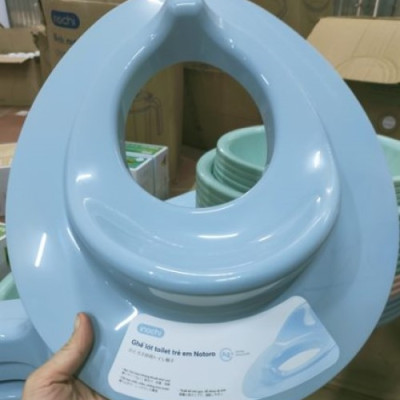 Ghế lót bồn cầu toilet cho bé cao cấp, kháng khuẩn Inochi Notoro Nhật Bản, tập đi vệ sinh cho trẻ thông minh