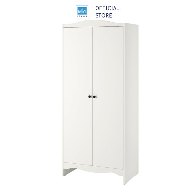 Tủ Quần Áo Cho Bé Với Thiết Kế 2 Cánh Hiện Đại Màu Trắng Thương Hiệu SIB Decor TA21