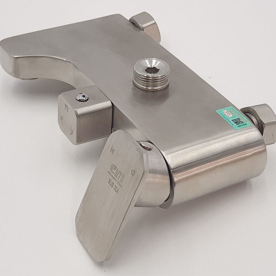 Bộ sen cây tắm đứng nóng lạnh Inox SUS 304 Eurolife EL-S920 (Trắng vàng)