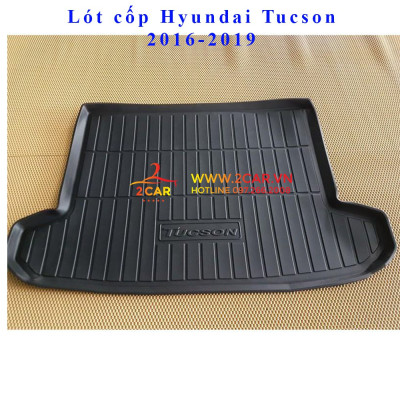 Lót cốp nhựa dẻo xe Hyundai Tucson 2016-2021