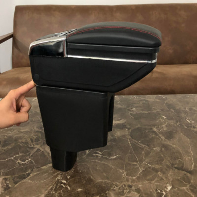 Hộp tỳ tay dành cho xe hơi, ô tô Toyota Wigo JDZX-WO