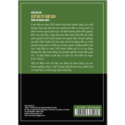 Điểm Mới Của Luật Đầu Tư Năm 2020 Dành Cho Doanh Nghiệp - ( VN)