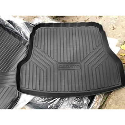 Tấm lót cốp nhựa dẻo xe Kia Cerato 2019 - 713 { HÀNG ĐẸP }