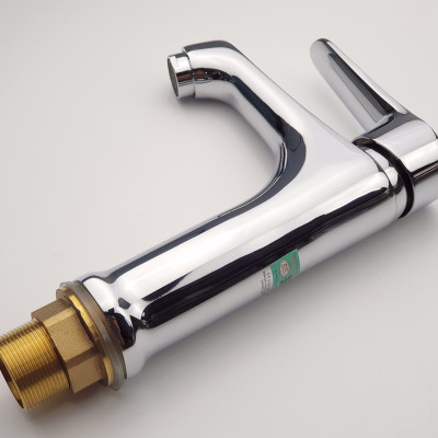 Vòi Lavabo nóng lạnh Đồng mạ Chrome Eurolife EL-7002 (Trắng bạc)