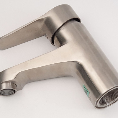 Vòi Lavabo nóng lạnh Inox SUS 304 Chrome Eurolife EL-1502