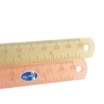 Thước bằng đồng 15cm Milliken
