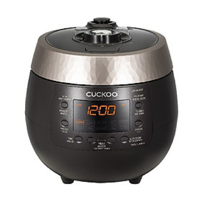Nồi cơm điện tử áp suất Cuckoo 1.08 lít CRP-R0600F màu đen - Bản Quốc Tế tiếng Anh - Hàng chính hãng