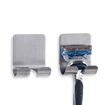 Giá Treo Cây Cạo Râu Cho Nam Phòng Vệ Sinh, Móc Treo Tường Đa Năng, Chắc Chắn, Sang Trọng. TakyHome 2011Bac