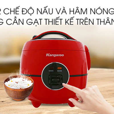 Nồi Cơm Điện Kangaroo KG822 (1.2L) - Hàng chính hãng
