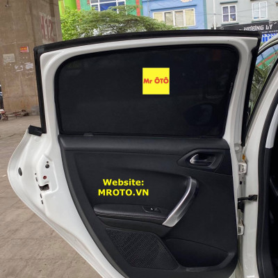 Rèm Che Nắng Xe Peugeot 208 Hàng Loại 1 CHuẩn from, Dày Dặn
