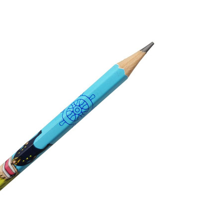 Bút Chì 2B One Piece - Deli C021 - Màu Xanh Dương