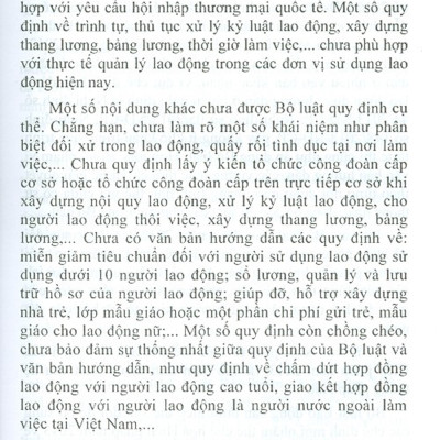 Những Nội Dung Mới Của Bộ Luật Lao Động Năm 2019