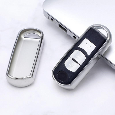 Bao chìa khóa bằng TPU, ốp chìa khóa, móc khóa ô tô dùng riêng cho xe Mazda 2, Mazda 3, CX5, CX8