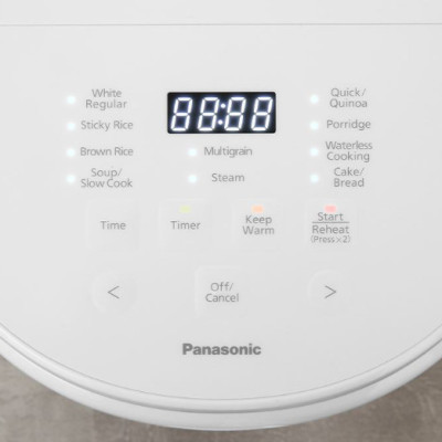 [ Hàng Chính Hãng ] Nồi cơm điện tử Panasonic 1Lít SR-DL104WRA - công suất 810W - BH 12 tháng