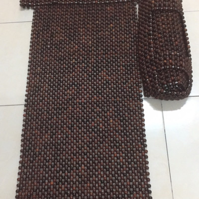 Lót ghế ô tô hạt gỗ trắc