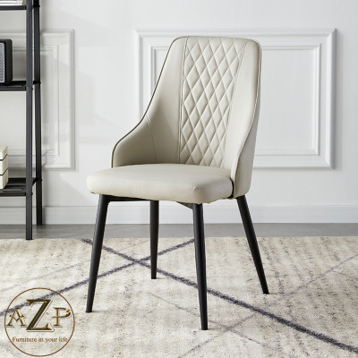 Bàn Ghế Ăn Phong Cách Đương Đại Châu Âu - Xu Hướng Hiện Nay Cho Không Gian Hiện Đại - Chân Thép Mặt Đá - Hàng Nhập Khẩu AZP