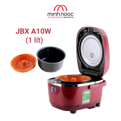 HÀNG CHÍNH HÃNG: Nồi cơm điện Tiger dung tích 1.0l  JBX-A10W màu đỏ