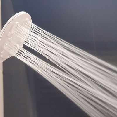 Bộ tay dây sen siêu tăng áp nhựa ABS trắng Eurolife EL-116SH