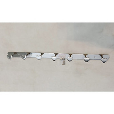 Móc áo Kibath hình trái tim 7 chấu inox 304