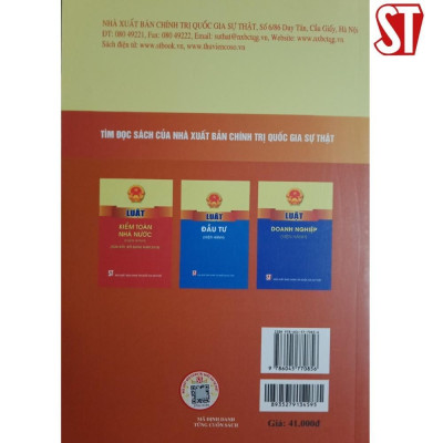 Sách - Luật Quản Lý, Sử Dụng Tài Sản Công (Hiện Hành) (Sửa Đổi Năm 2020) - NXB Chính Trị Quốc Gia