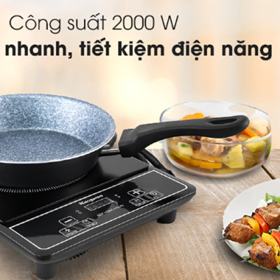 Bếp Hồng Ngoại Đơn Kangaroo KG20IFP1 (2000W) - Hàng Chính Hãng