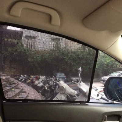 Bộ rèm chắn nắng theo xe HUYNDAI ACCENT 2022 vải lưới gắn nam châm hút