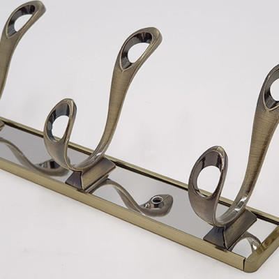 Móc treo quần áo 5 chấu mạ Đồng giả cổ Eurolife EL-M3 (Vàng)