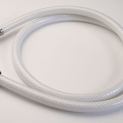 Dây sen, dây xịt vệ sinh nhựa PVC trắng 120cm Eurolife EL-DSN120