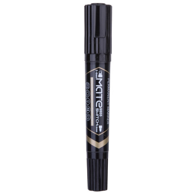 Bút dạ kính Deli - không xóa được - 2 đầu bút 2 kích cỡ ngòi - Mực Xanh/ Đen/ Đỏ - 10 cây/hộp - ES555