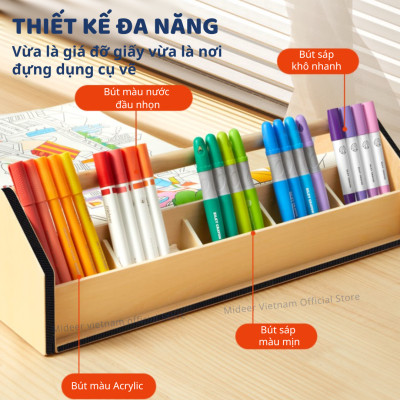 Ống đựng giấy vẽ Mideer Versatile Paper Roll Holder