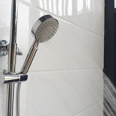 Sen bộ tắm đứng nóng lạnh Eurolife EL-S904 (Trắng bạc)