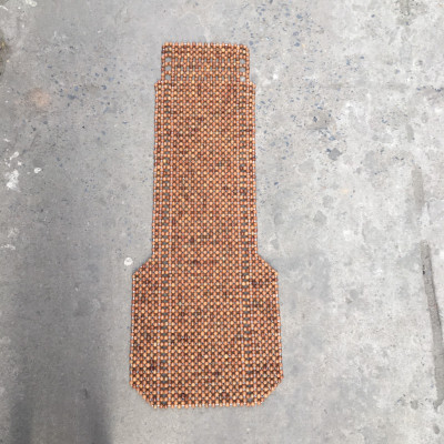 Combo 2 Đệm lót ghế xe ô tô hạt gỗ hương mộc 12ly - hình thật 