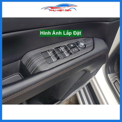 Ốp nội thất Mazda CX5 2018-2019-2020-2021-2022 vân đá bảo vệ chống trầy xước và làm đẹp xe