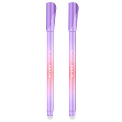 Vỉ 2 Bút Gel Xóa Được 0.5 mm - Mazzic Thiên Long GELE-006 - Mực Tím